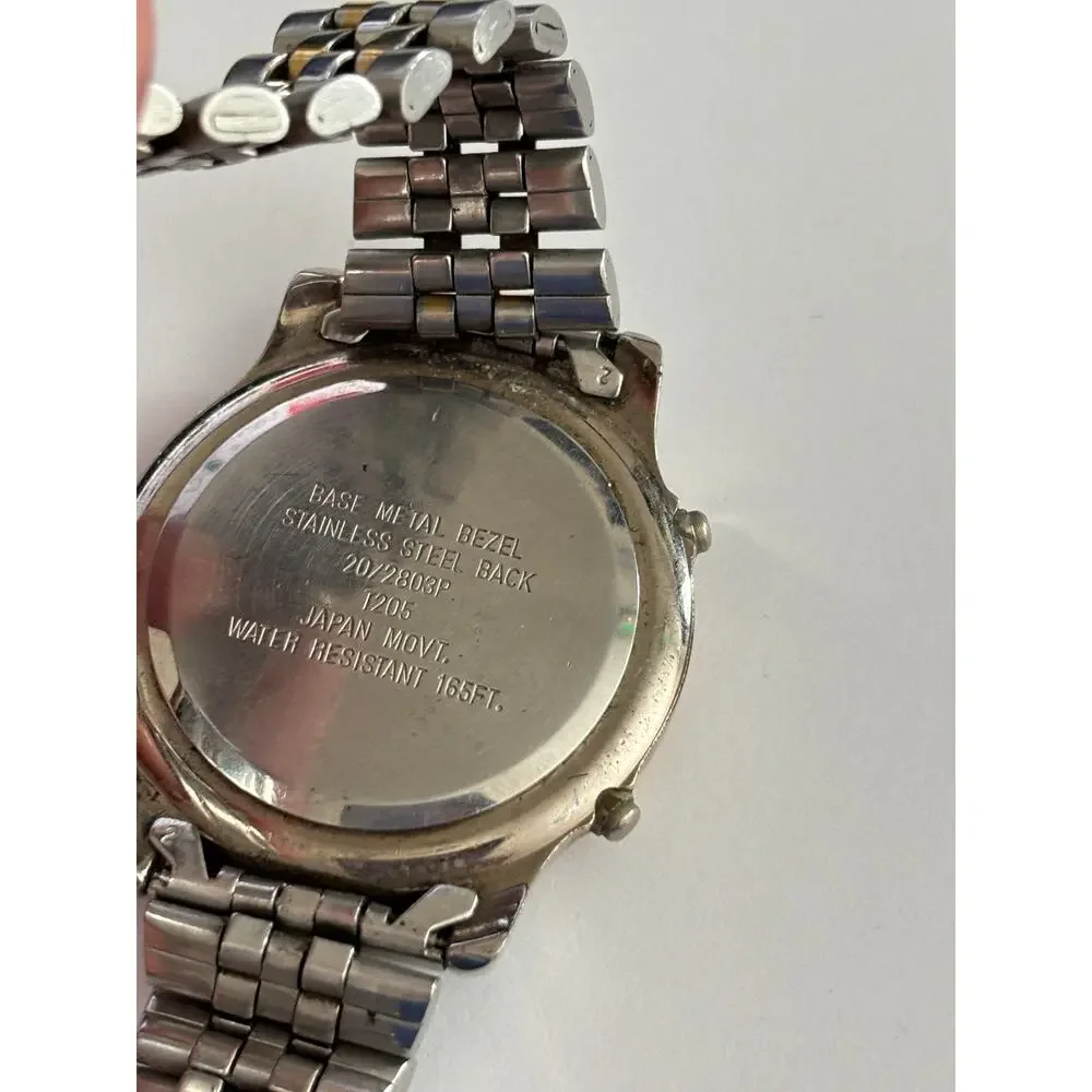 Vtg Armitron Pro All Sport Chronograph Mens Watch Divers Japan Movement READ